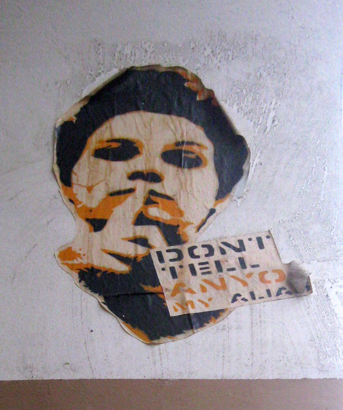 Don't tell anyone my alias