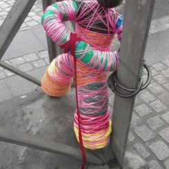 Garnmand på Rådhuspladsen