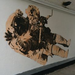 Space man by Victor Ash – Porten i Westend – Vesterbro – 2017